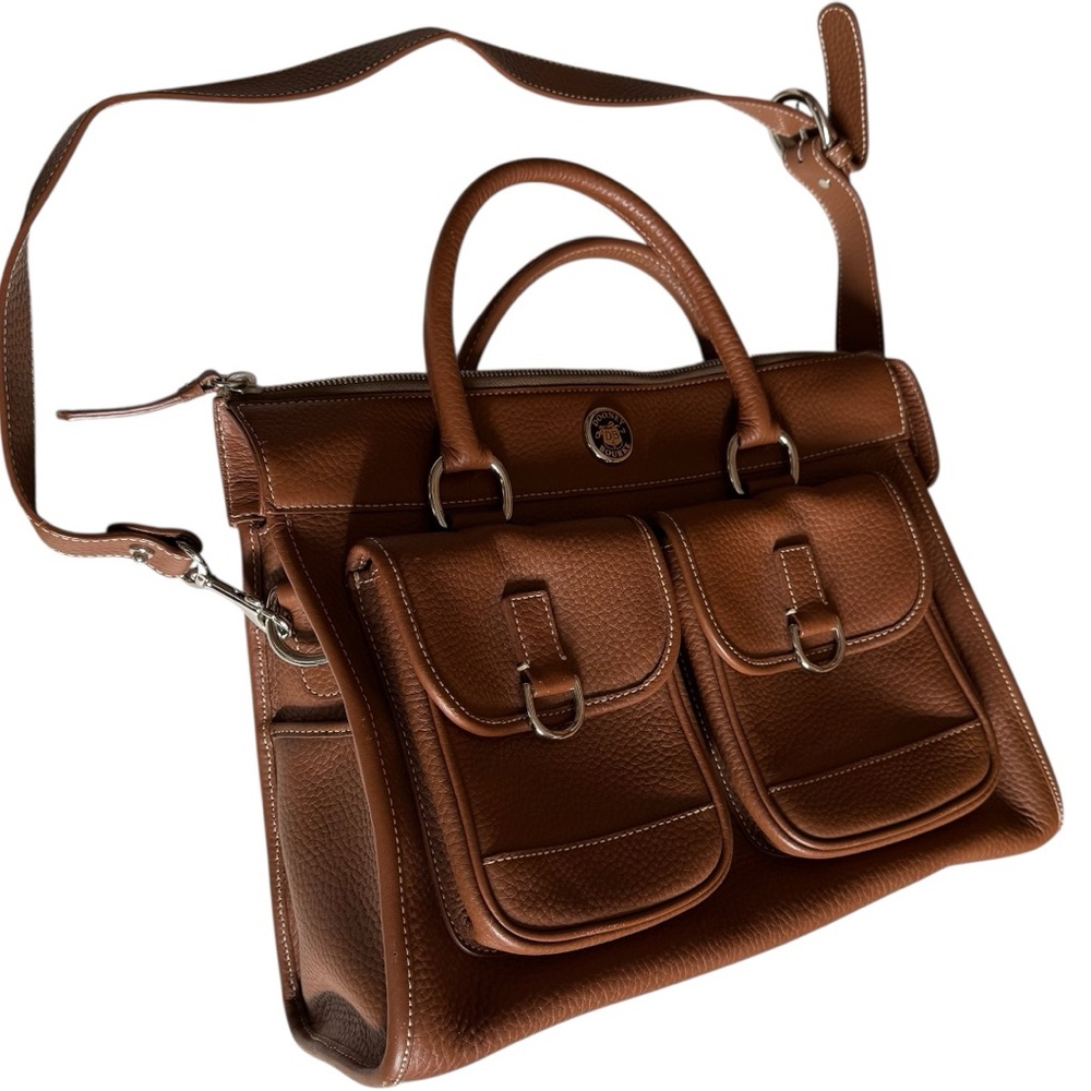 Dooney Double Pocket Satchel - Picture 14 of 14